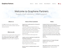 Tablet Screenshot of graphenepartners.com